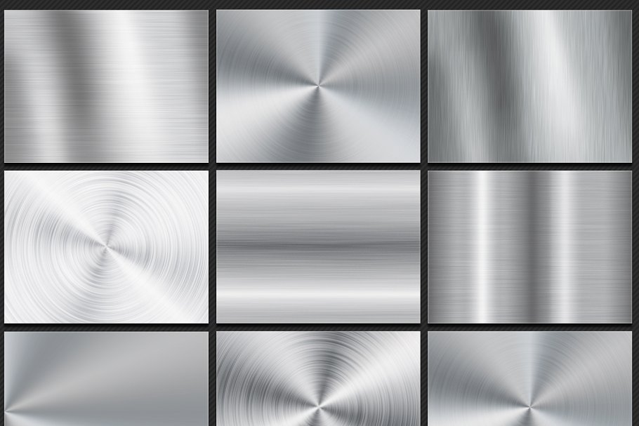 哑光拉丝金属背景 Metal Background插图(1)