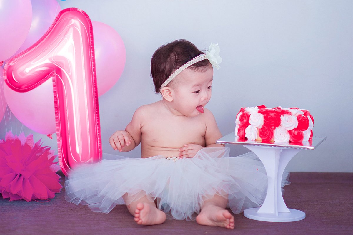 3D阿拉伯数字气球照片背景叠层插图(4)