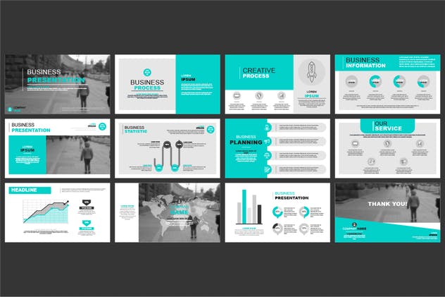 企业市场数据工作汇报PPT模板 Powerpoint Templates插图(5)