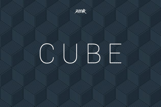 立方体-无缝几何背景（第05卷） Cube| Seamless Geometric Backgrounds | Vol. 05插图(4)