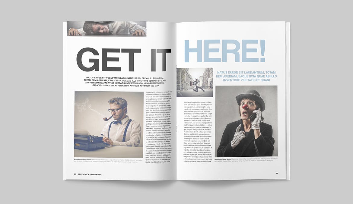 多用途素材库精选杂志版式设计InDesign模板 Magazine Template插图(5)