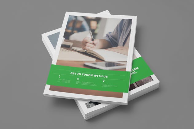 高端品牌企业宣传杂志/画册/商业提案设计模板 Brochure插图(11)