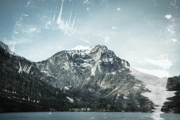 50款照片复古做旧处理纹理素材 50 Vintage Grain Textures插图(2)