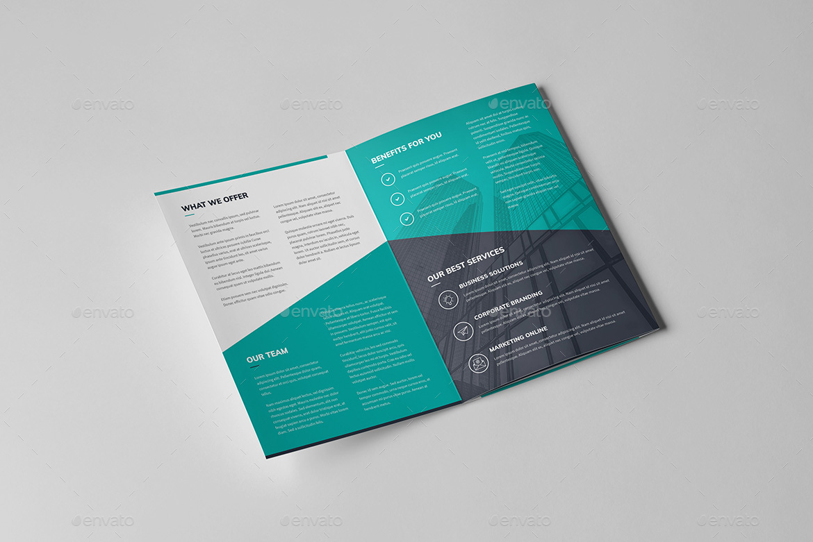 典型的正式的企业商务四折页模板下载插图(9)