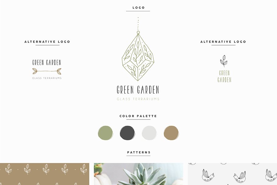 手工绘制 Logo & 品牌元素素材包 Hygge Collection Pro插图(4)