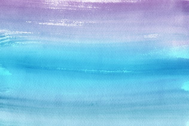 冬天冰雪水彩背景套装Vol.2 Winter Watercolor Backgrounds 2插图(6)