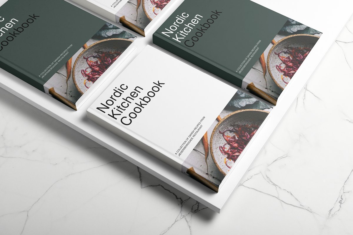 极简设计餐馆菜谱模板下载插图(1)