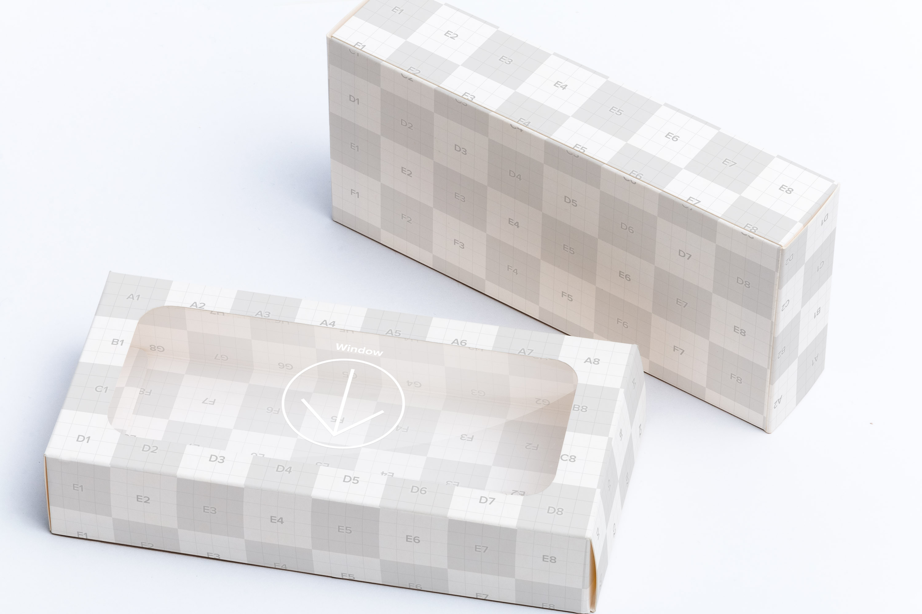 甜品包装盒外观设计样机模板09 Sweet Box Mockup 09插图(1)