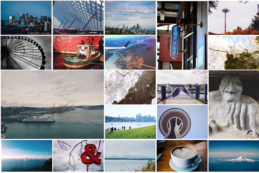 西雅图城市景色高清照片素材 Seattle – Hi Res Photoset UPDATED插图(1)