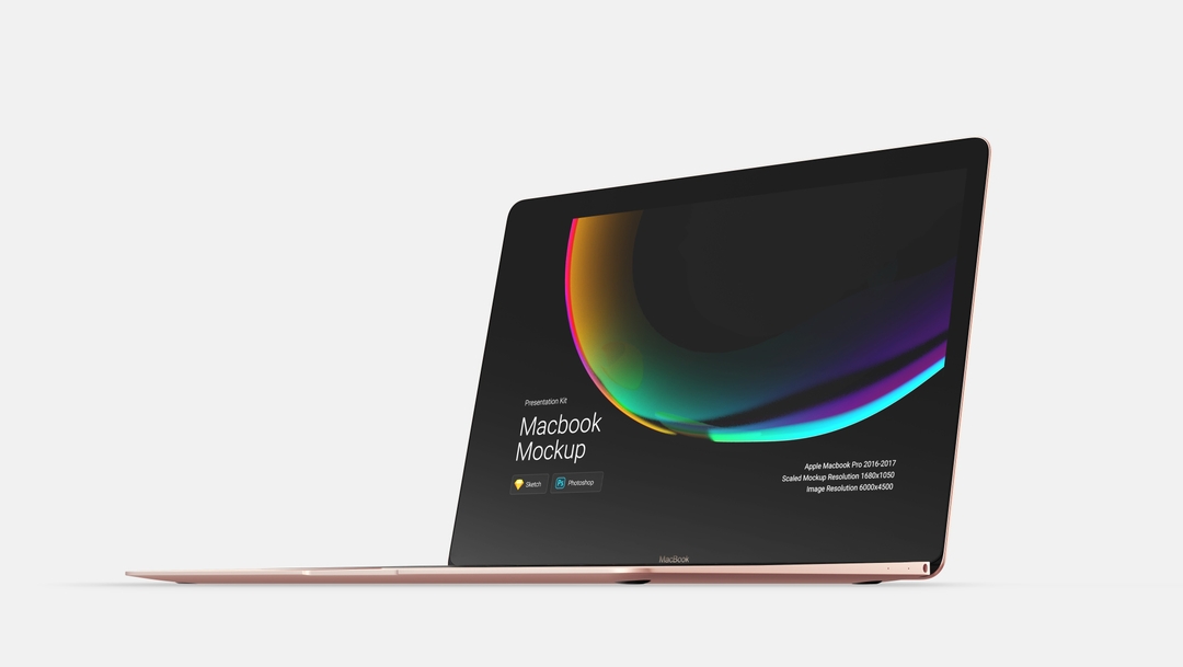 超级主流桌面&移动设备样机系列：Macbook & Macbook Pro 笔记本样机&场景 [兼容PS,Sketch;共4GB]插图(1)