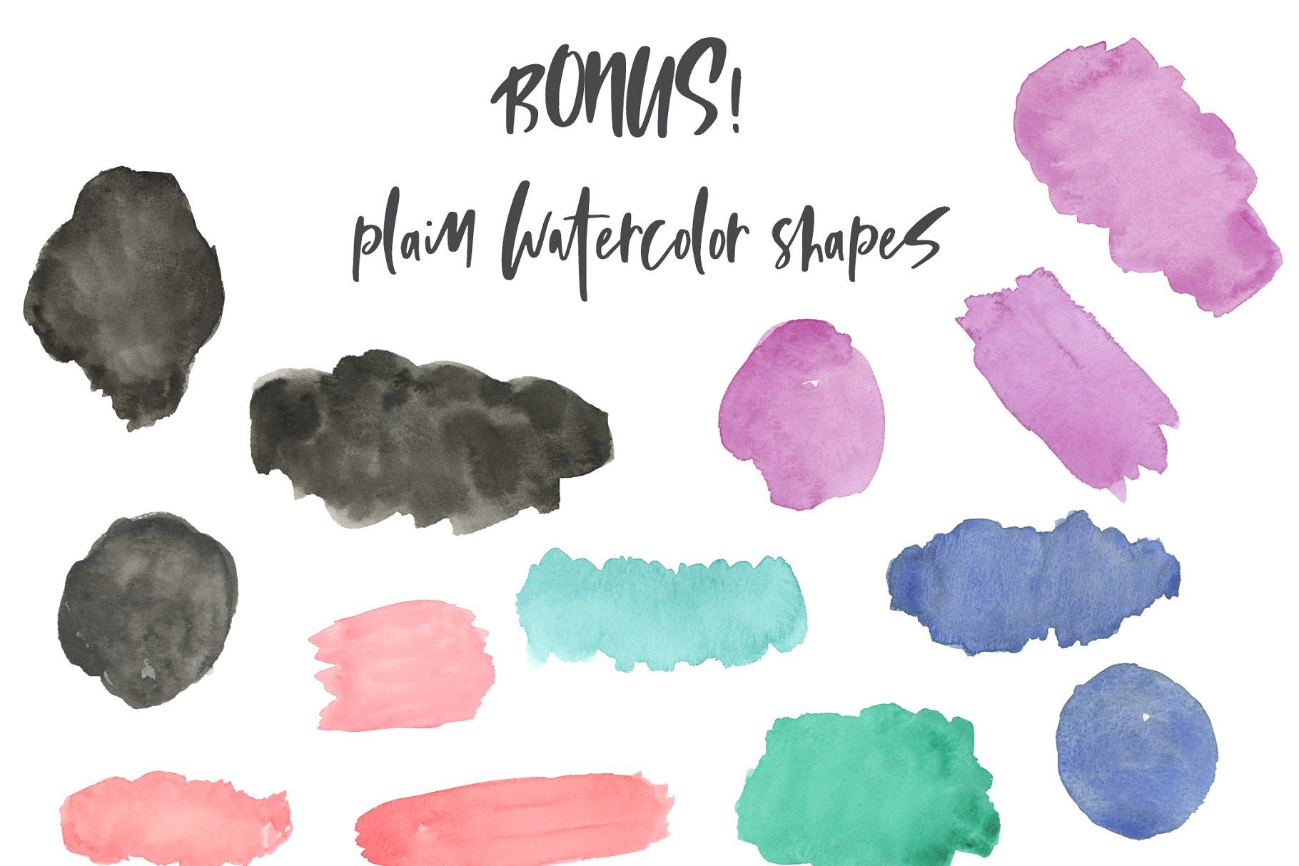 金箔点缀水彩纹理合集 Watercolor and Gold Texture Pack插图(8)