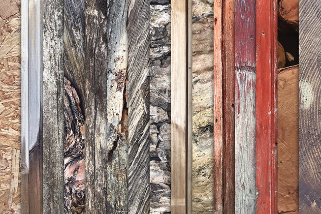 45款真实实木木纹肌理背景素材v2 45 Wood Textures vol2插图(2)