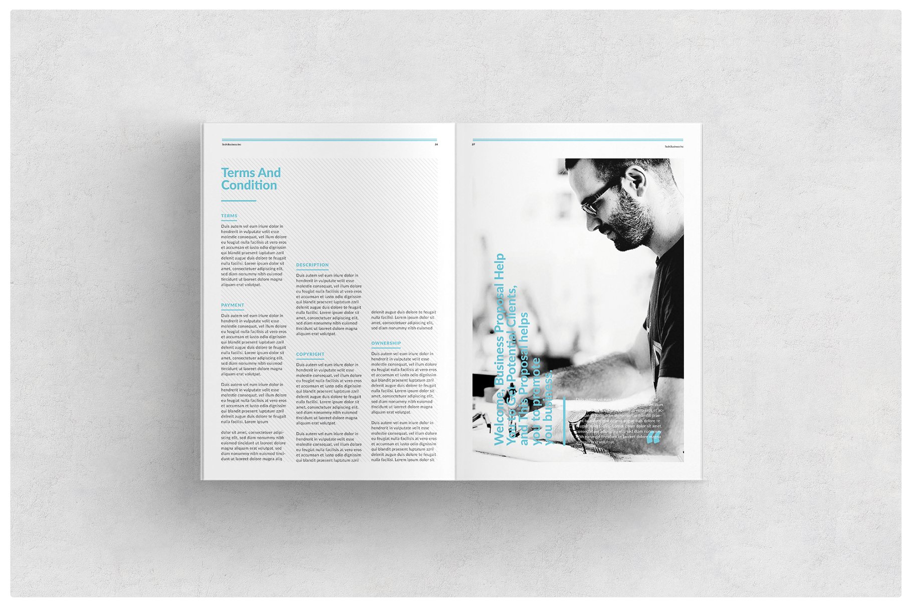科技创业公司企宣画册模板 Proposal插图(9)