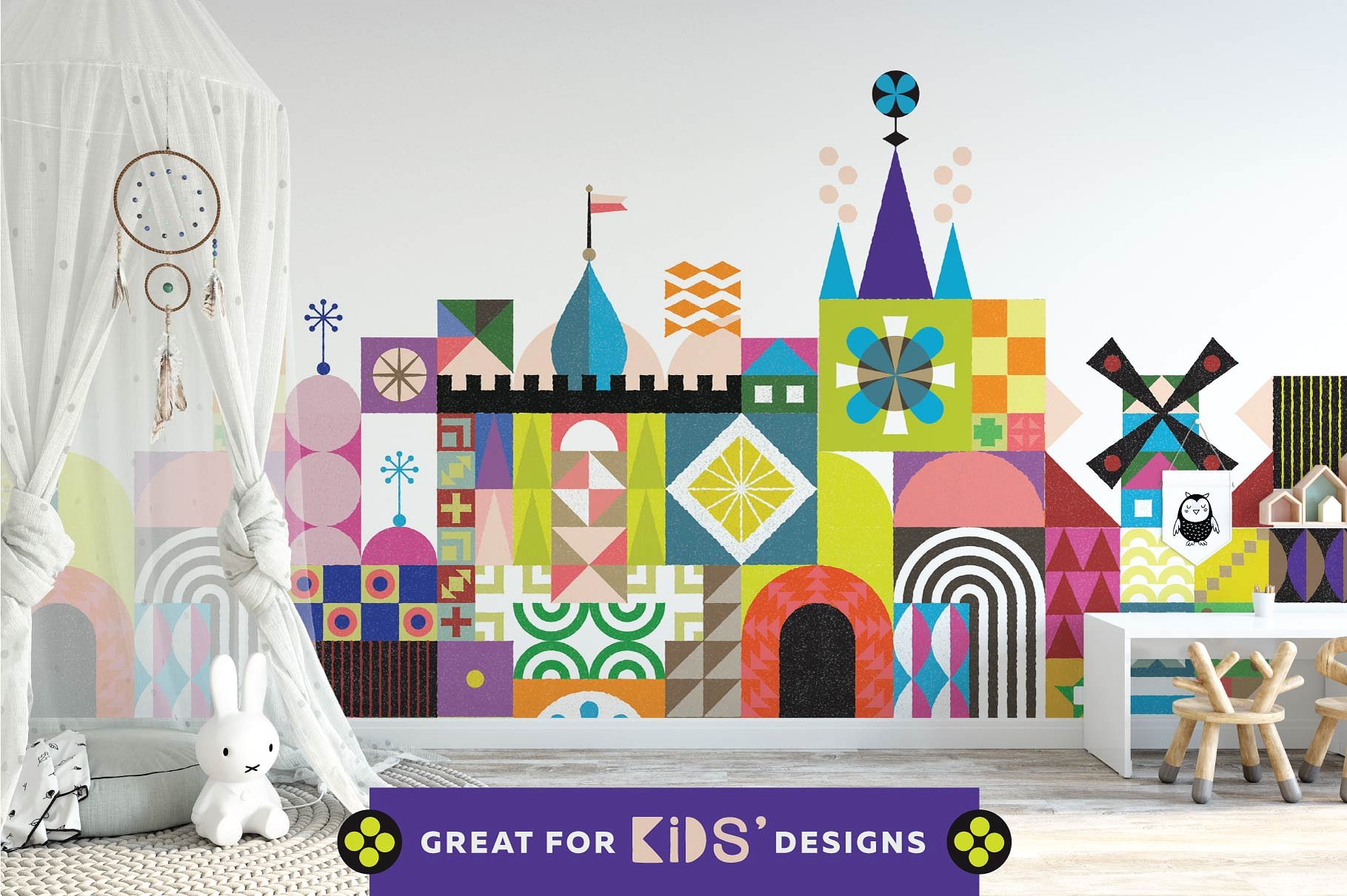 异形多彩几何图案纹理 Whimsy Geometric Pattern Bundle插图(2)