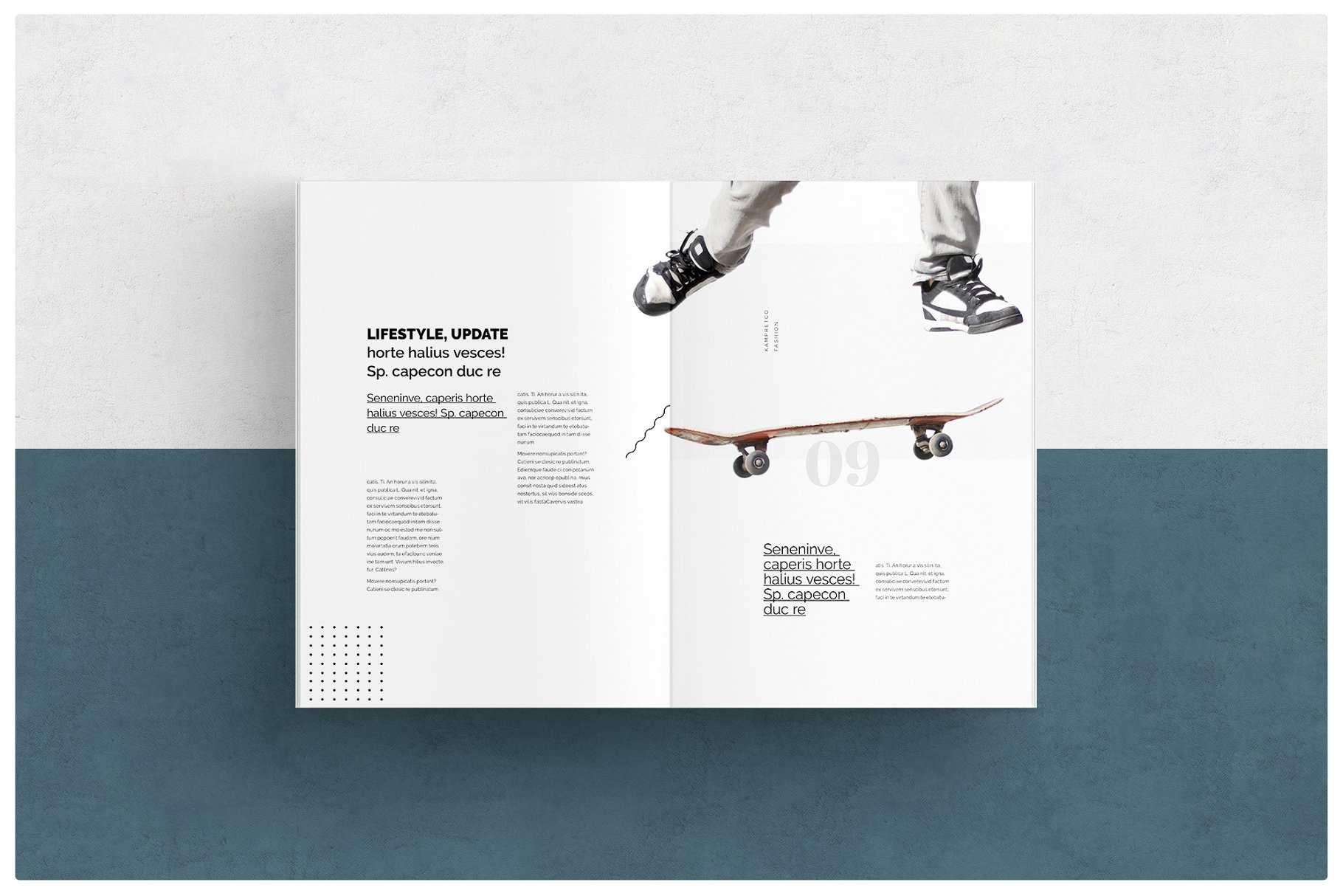 时尚范儿杂志模板 Magazine Template插图(3)