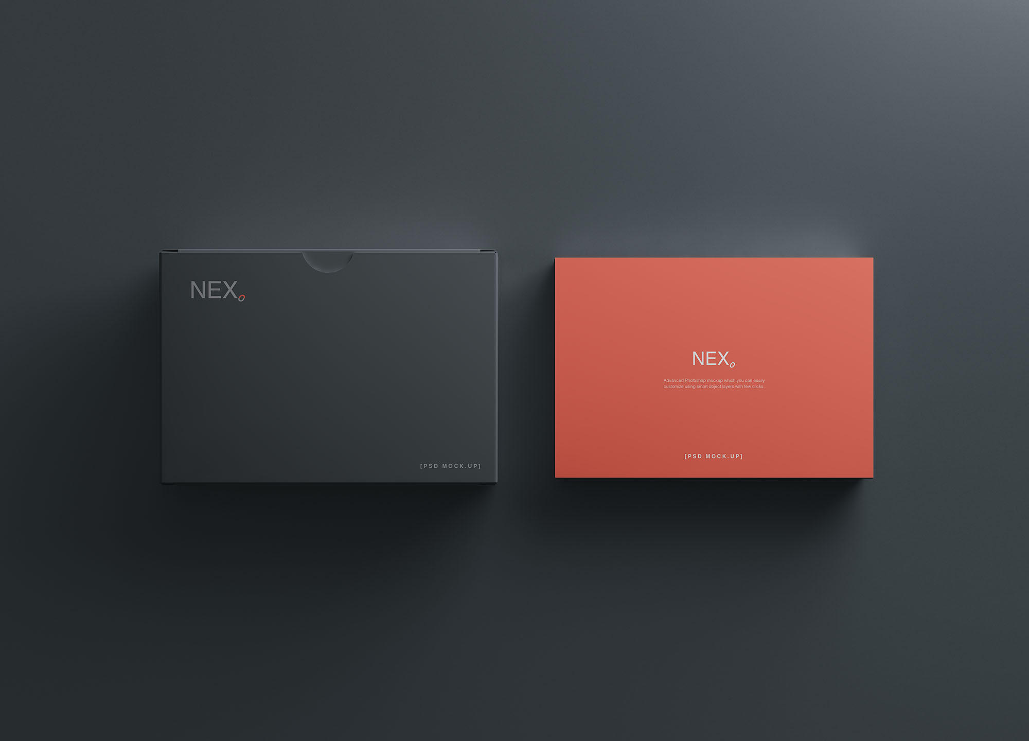 卡片包装盒外观设计效果图素材库精选 Card Box Mockup插图(5)