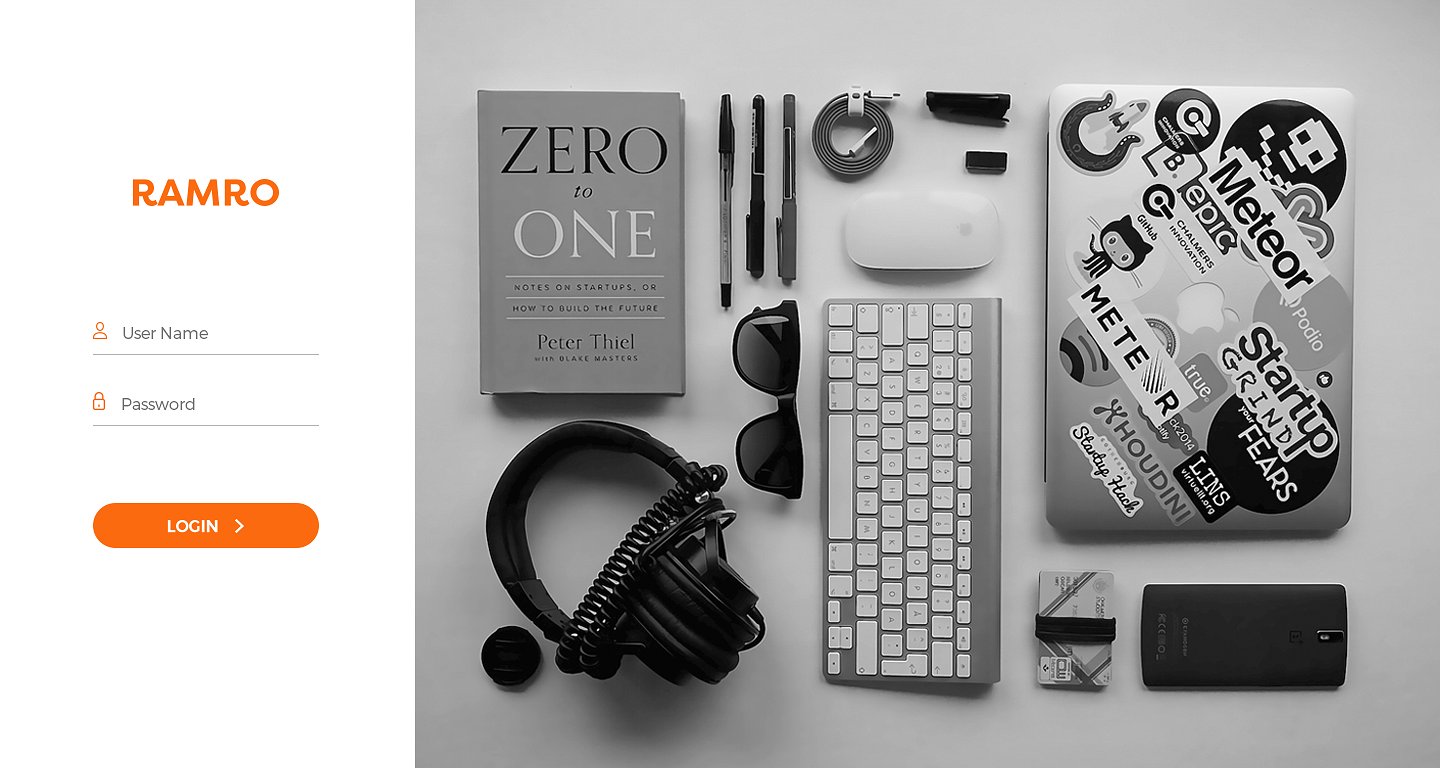 网站注册登录界面模板 Ramro Web UI Kit – Login/Signups插图(4)