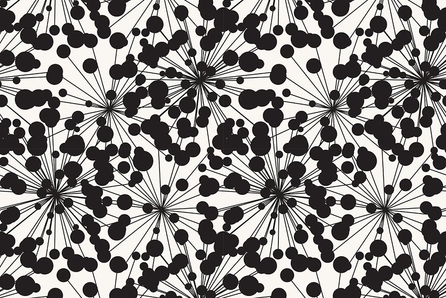 花式图案无缝纹理集 Fancy Seamless Patterns Set插图(3)