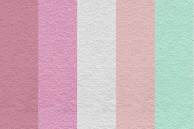 灰泥墙壁无缝纹理素材 Stucco Seamless Textures插图(1)