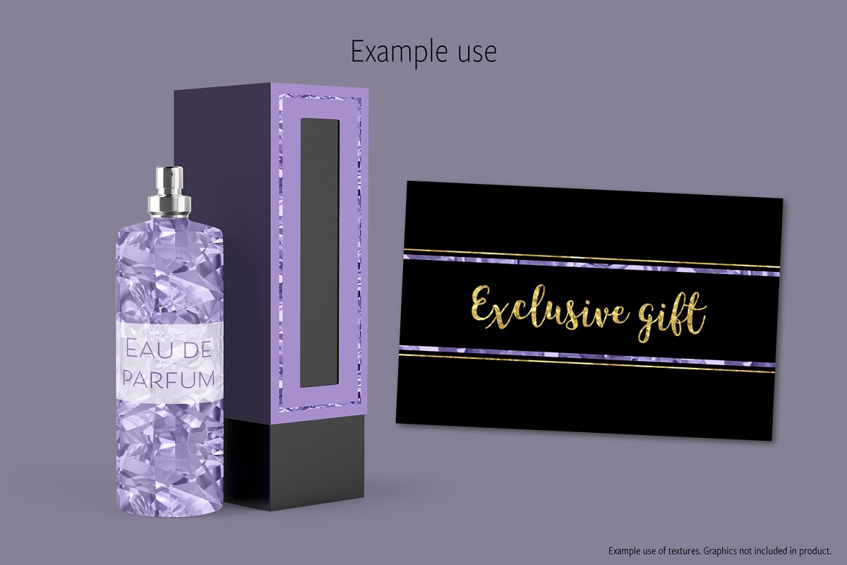 闪亮高贵水晶宝石背景纹理Vol.2插图(7)