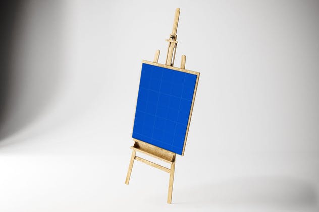 油画艺术作品展示样机 Art Canvas in studio插图(11)