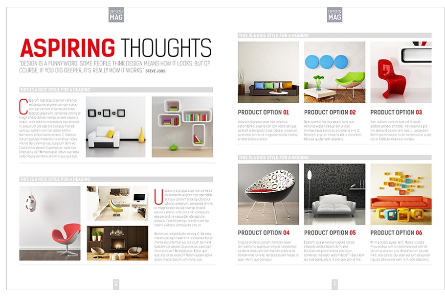 多用途企业时尚高效/时事资讯InDesign杂志模板vol.7插图(6)