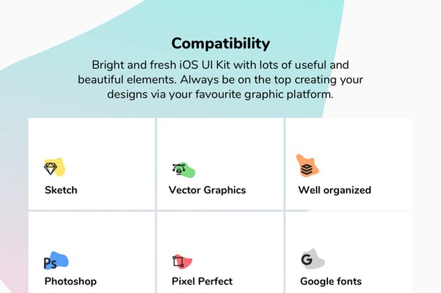 明亮和新鲜iOS UI工具包[PS&SKETCH] Charlotte iOS UI Kit插图(3)
