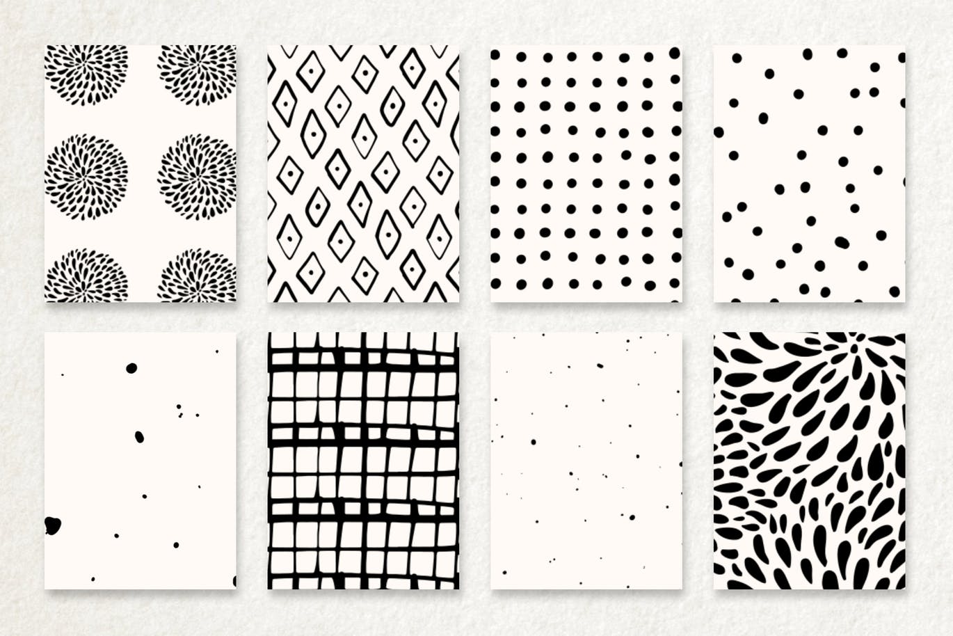 40款陶瓷釉手绘图案纹理背景图素材 Ceramic Glaze Pattern Kit插图(4)