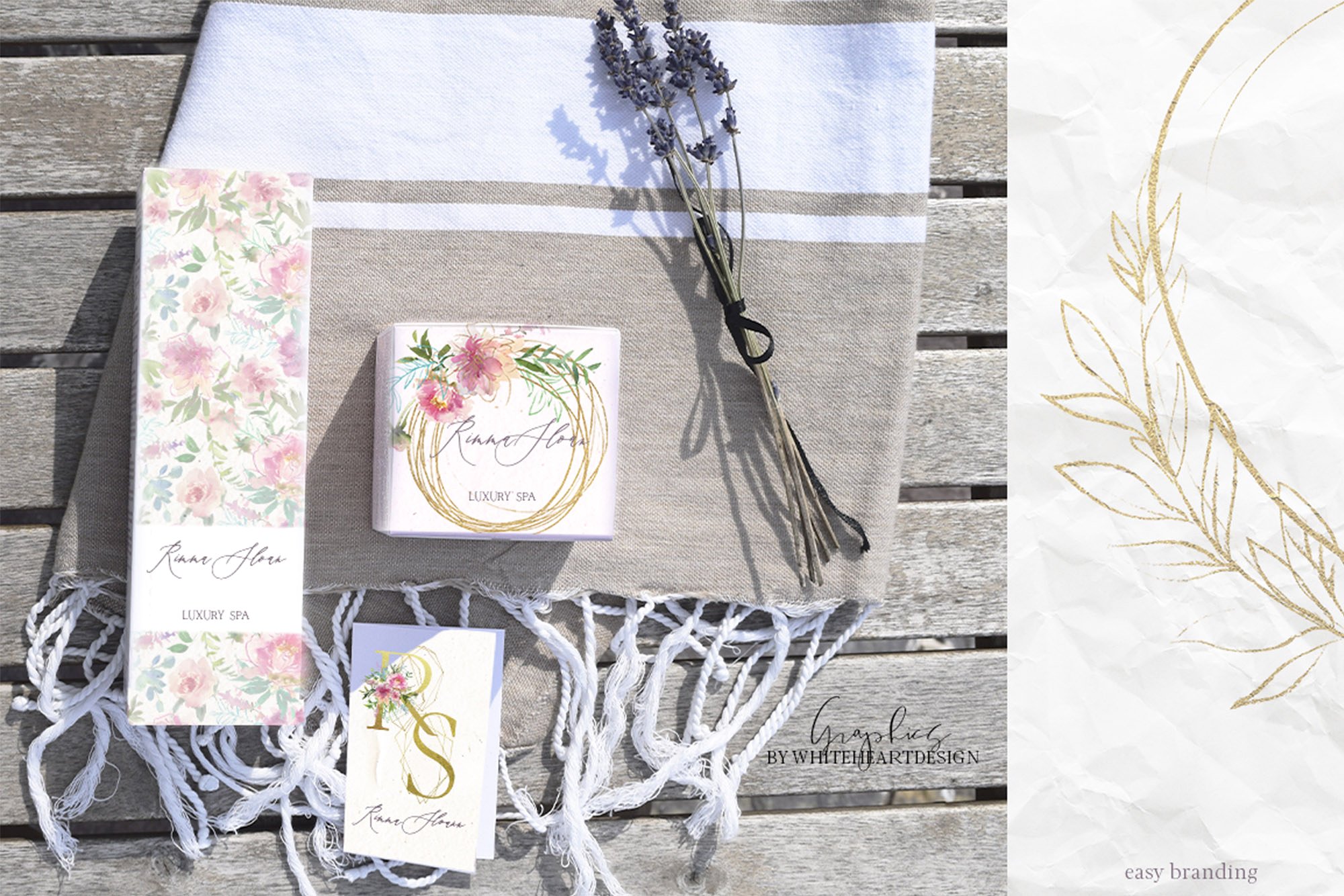 水彩画设计工具包[3.18GB] Pivoine – Watercolor Design Kit插图(23)