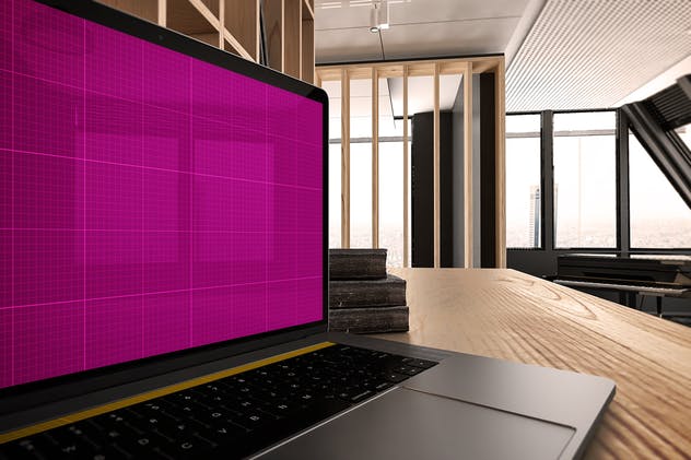 真实场景Macbook笔记本网页UI设计展示样机v1 MacBook Pro V.1插图(10)