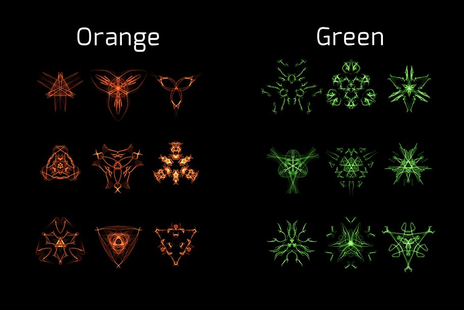 迷幻抽象背景合集 Abstract Psychedelic Patterns插图(1)