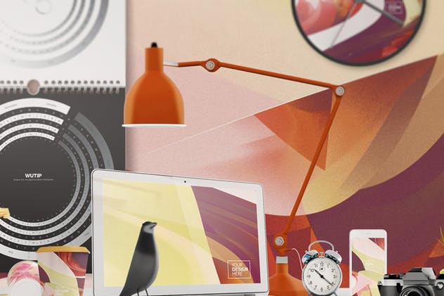 高品质的办公挂历样机生成器 Wall Calendar Mockup Creator插图(8)