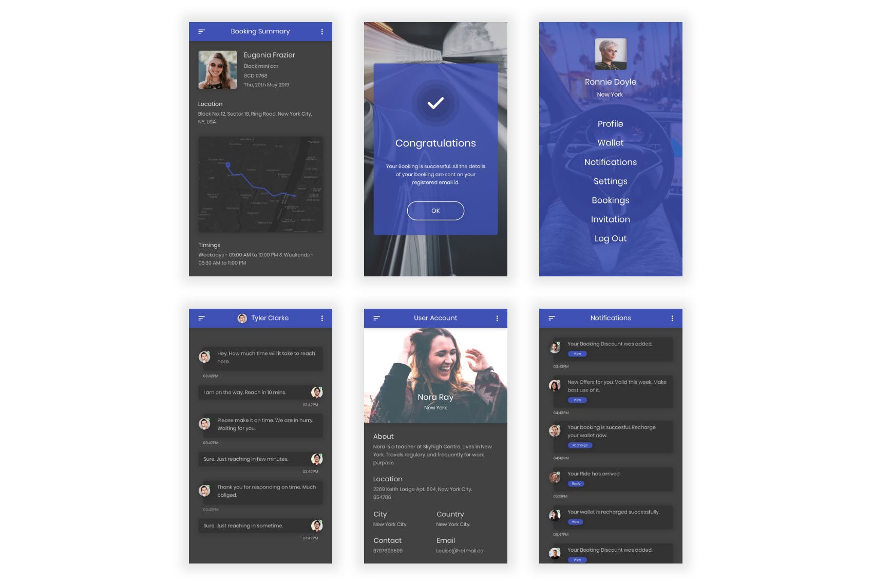 出租车打车APP应用UI界面设计Sketch模板 Taiksi – Taxi & Cab Booking Sketch UI Kit插图(10)