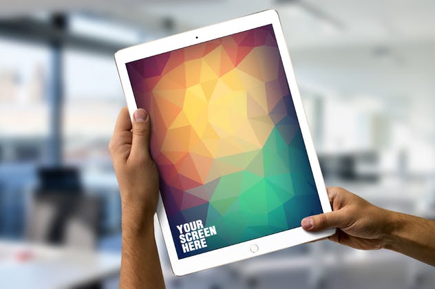 iPad Pro响应式UI设计演示设备样机 iPad Pro Responsive Mockup插图(3)