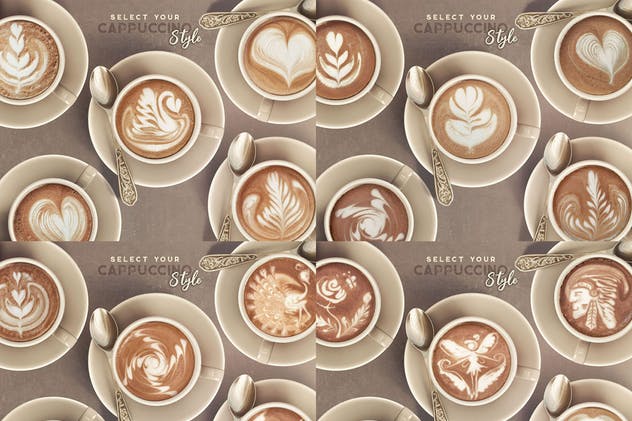 咖啡场景设计模板合集 Coffee Scene Creator插图(4)