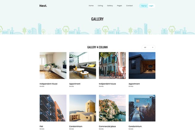 房地产物业管理机构网站设计模板 RealEstate Property Management Agency Web Template插图(11)