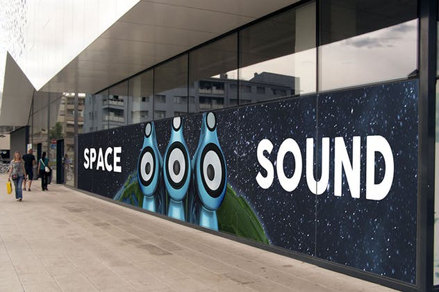 户外广告灯箱广告样机模板合集第三弹 Advertising Space Mock-up Bundle 03插图(9)