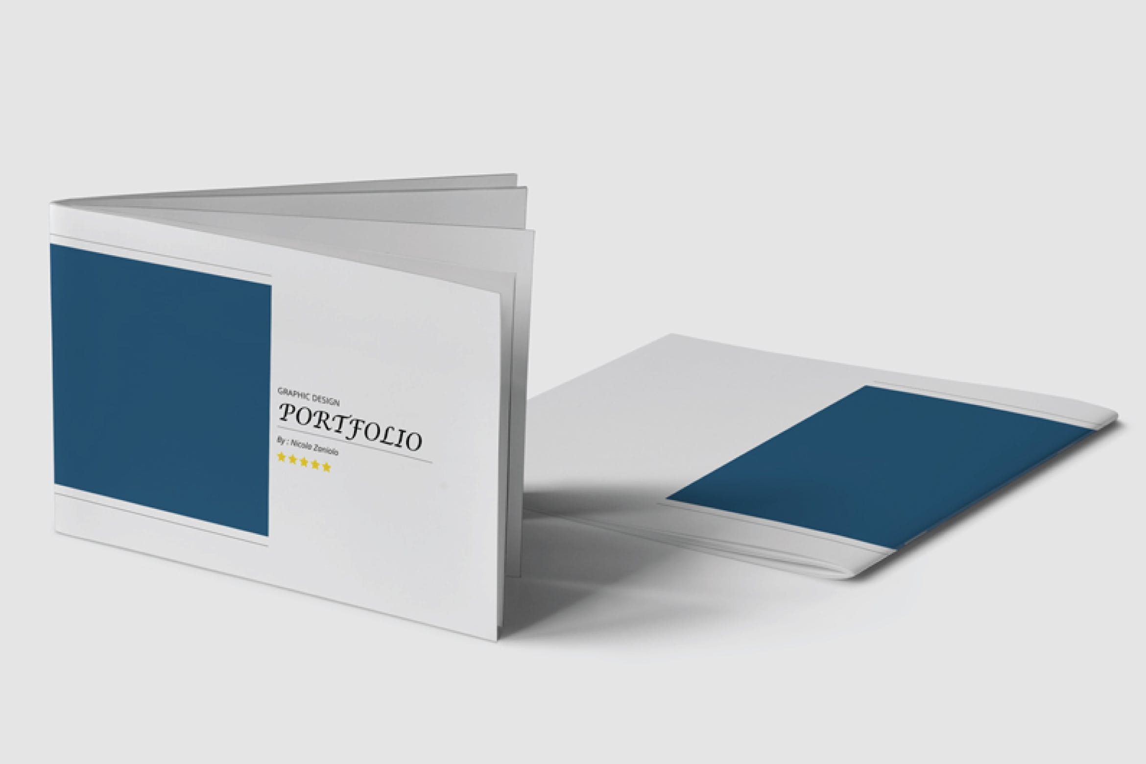 设计工作室/设计公司作品集画册设计模板 Graphic Design Portfolio插图