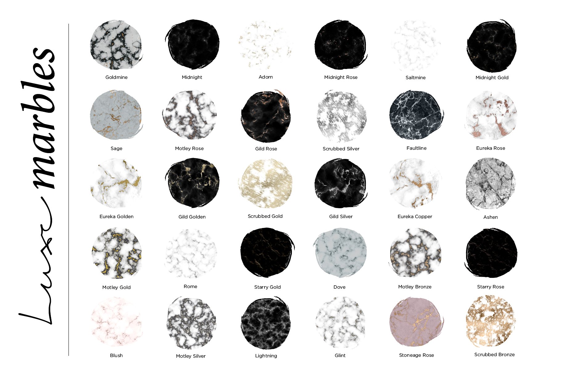 极力推荐：价值150美金的现代纹理合集 300 Modern Textures Bundle插图(2)