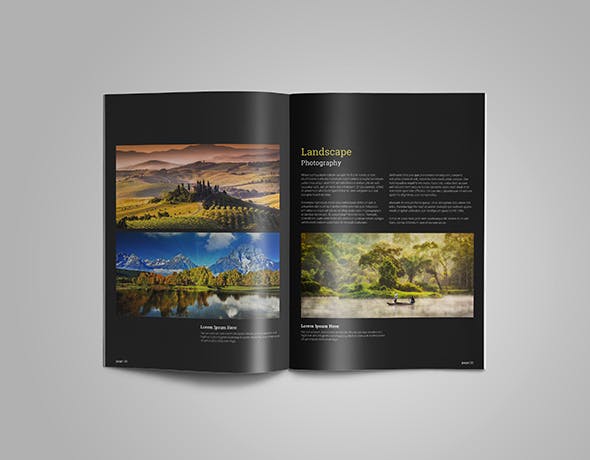 独立摄影师作品集作品画册排版设计模板 Photographer Portfolio插图(10)