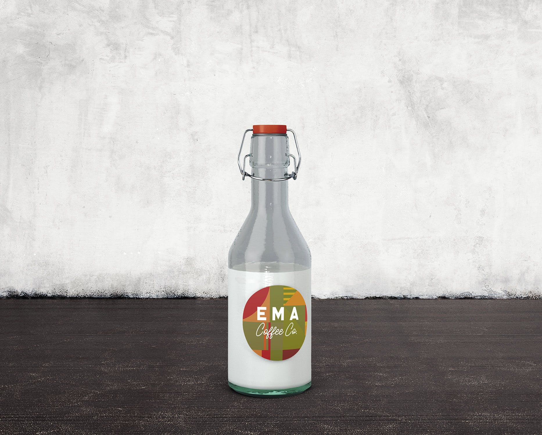 6个啤酒/咖啡/牛奶瓶外观设计素材库精选v1 6 Beer Coffee Milk Bottles Mockups 1插图(2)