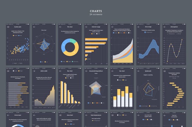 社交购物类APP UI工具包 PORTAL UI PACK @1x FOR PHOTOSHOP插图(10)