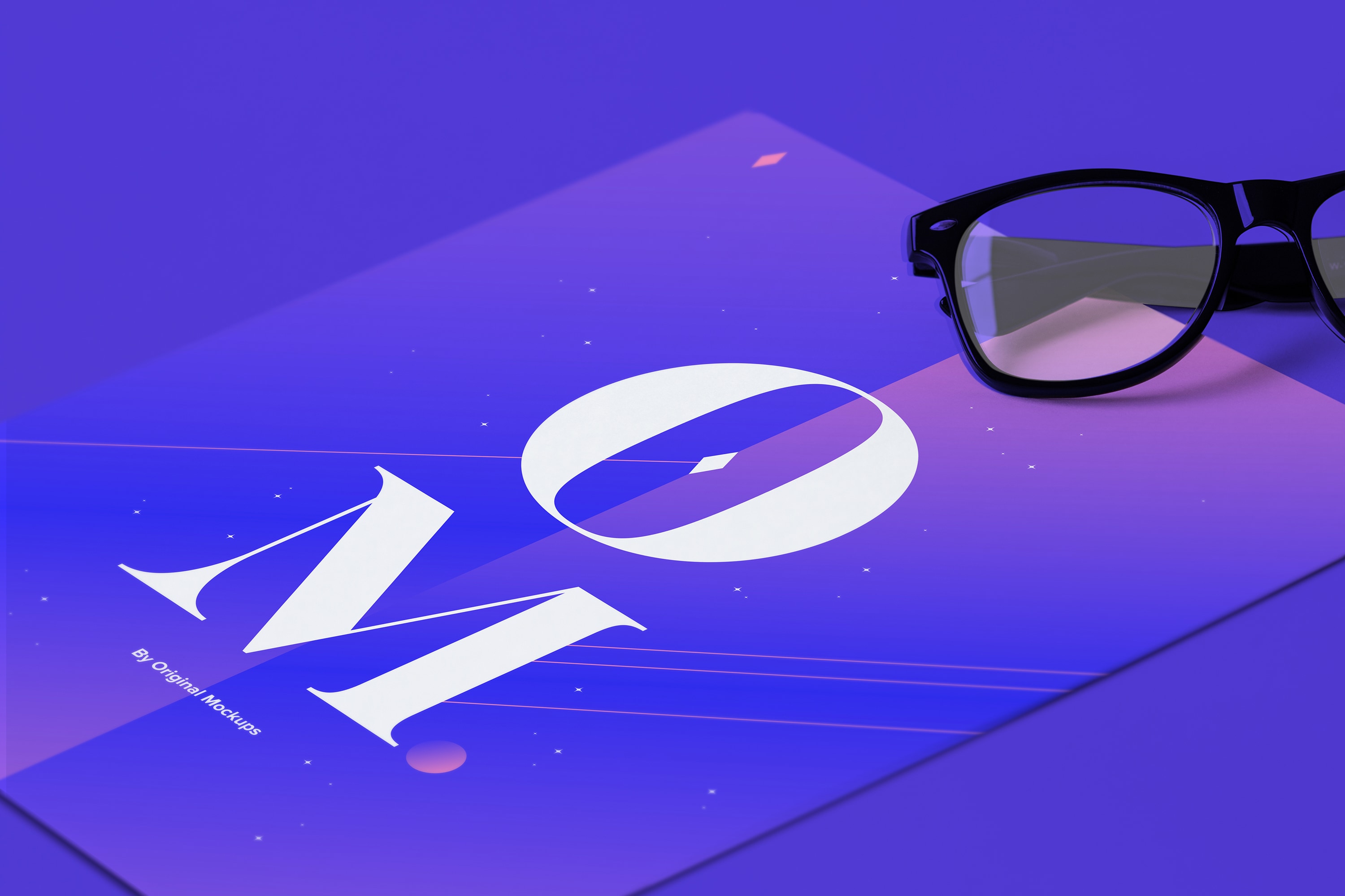 简约大方企业信笺信头设计样机模板01 Letterhead Mockup 01插图(3)