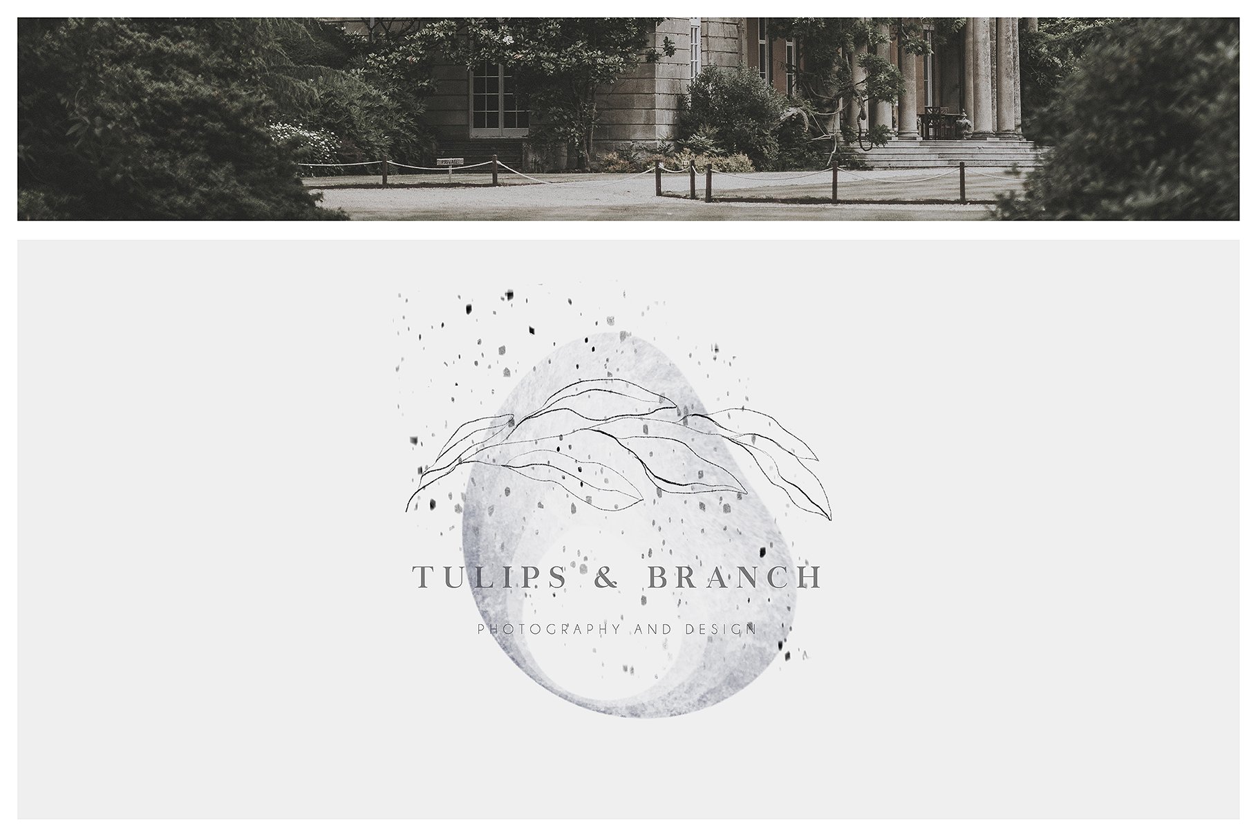 优雅水墨植物花卉元素水彩剪贴画合集 Night Time Collection插图(2)