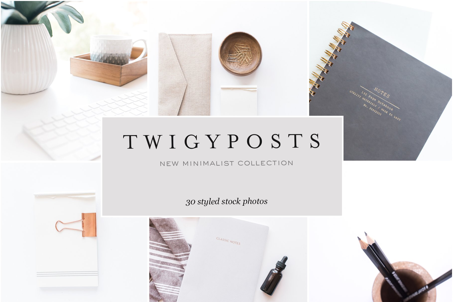 办公场景博客社交媒体贴图样机 NEW | Minimalist Stock Photo Bundle插图