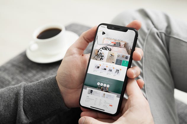 高清逼真实景iPhone X样机模板合集 iPhone X Mock-Up Office Style插图(10)
