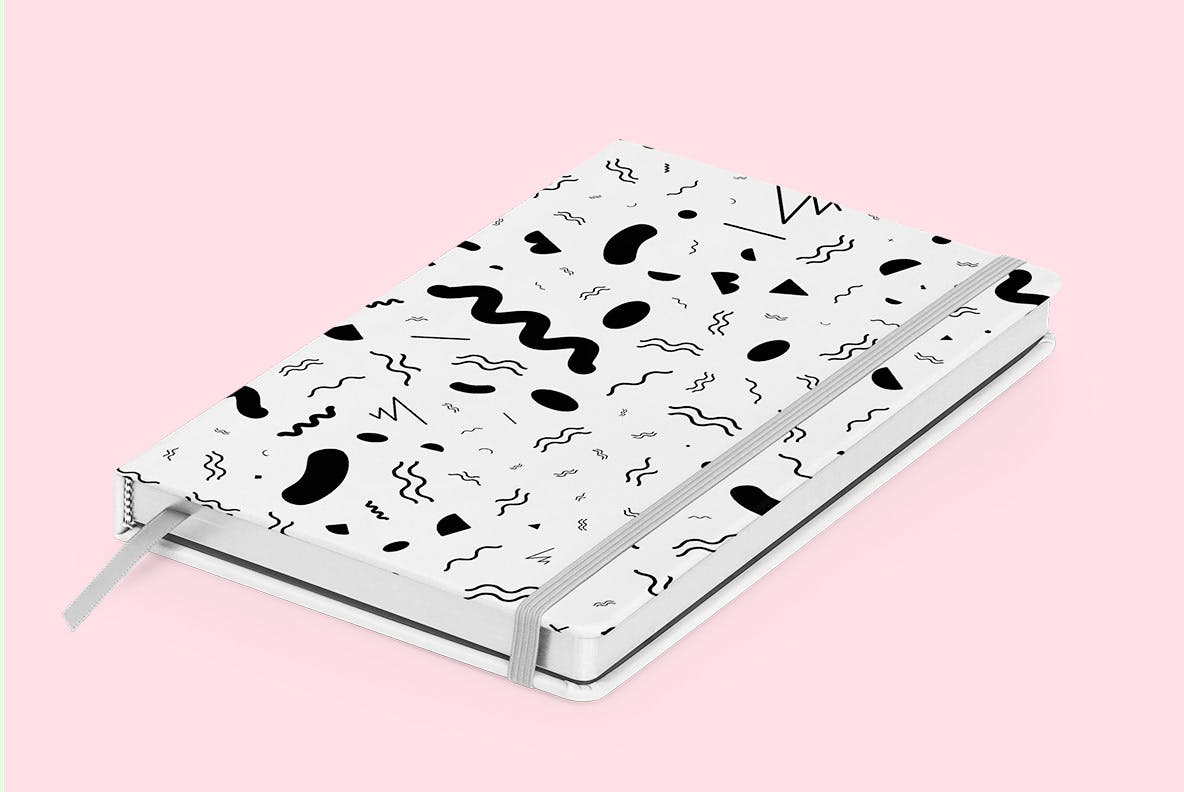 40种基于现代矢量图形重复图案无缝背景素材 II Simple Seamless Pattern II插图(4)