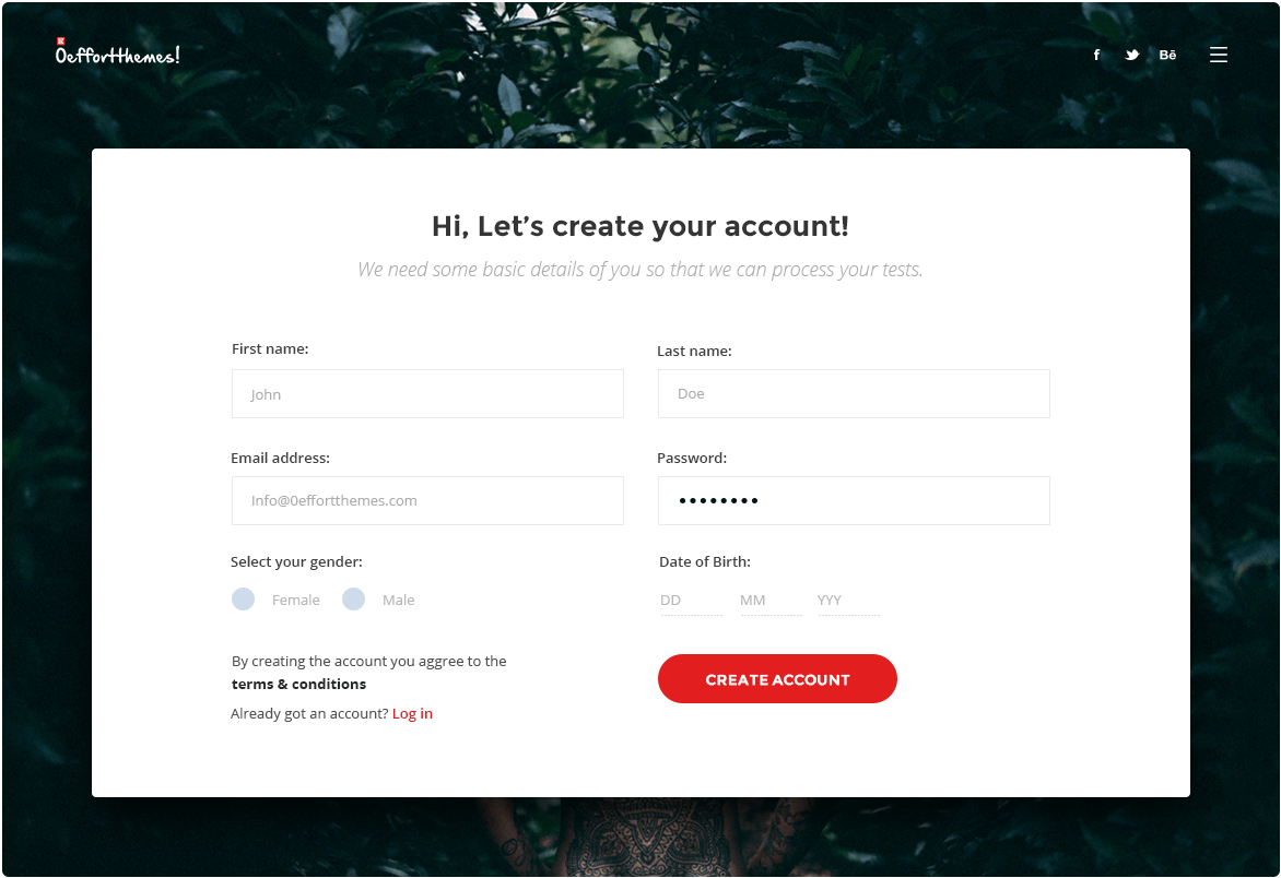 多用途网站UI设计套件PSD模板 Multipurpose Web UI Kit插图(7)