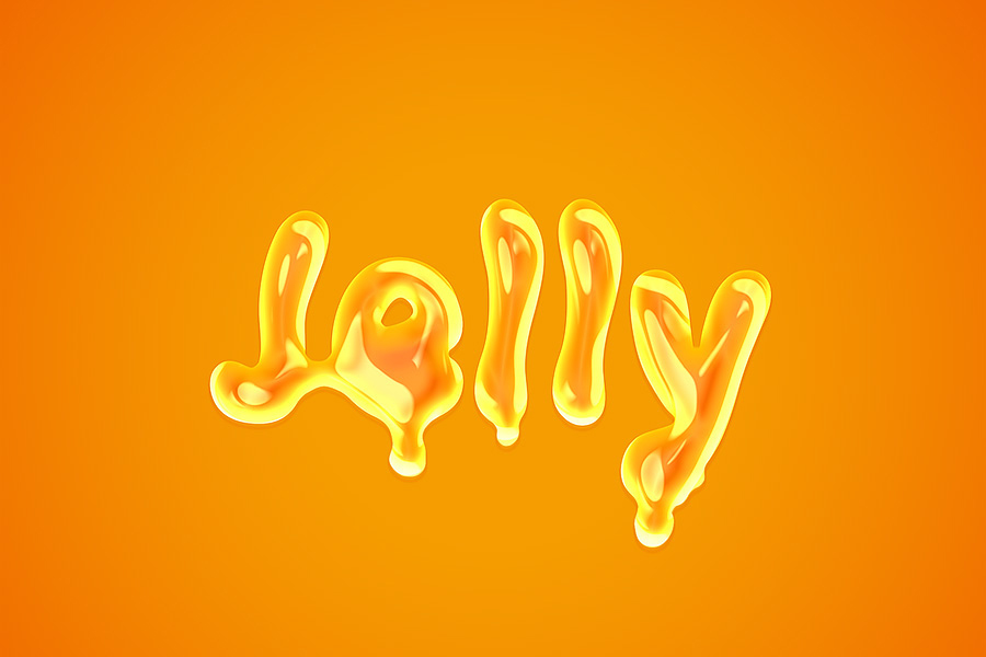 好玩逼真的液态文字模板 Free Liquid Text Styles插图