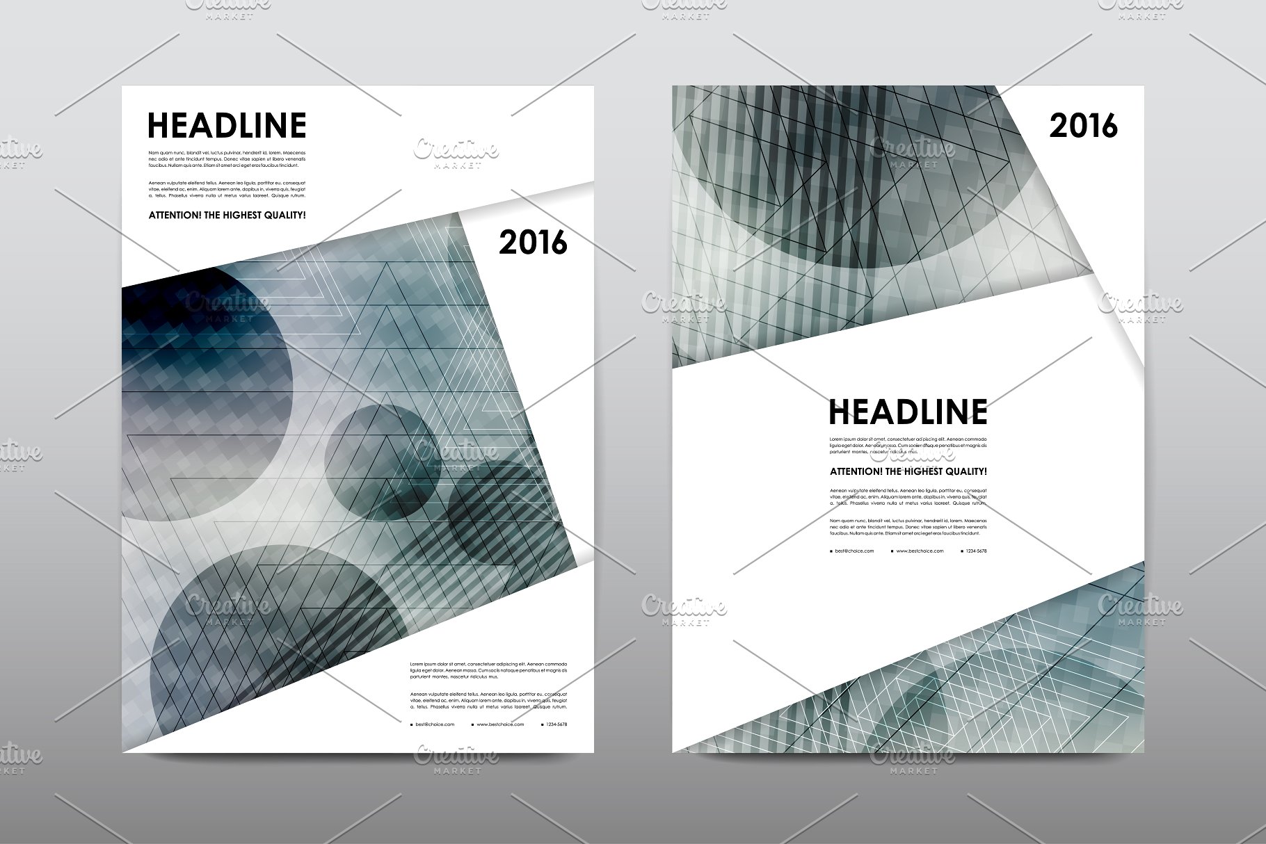 50+商业企业宣传小册子模板 50+ Business Brochures Bundle插图(8)